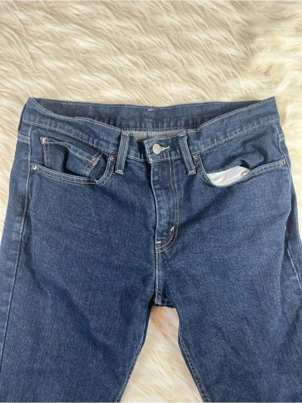 Levi's 511 Jeans Men's 34x29 Mid Rise Slim Fit Dark Wash